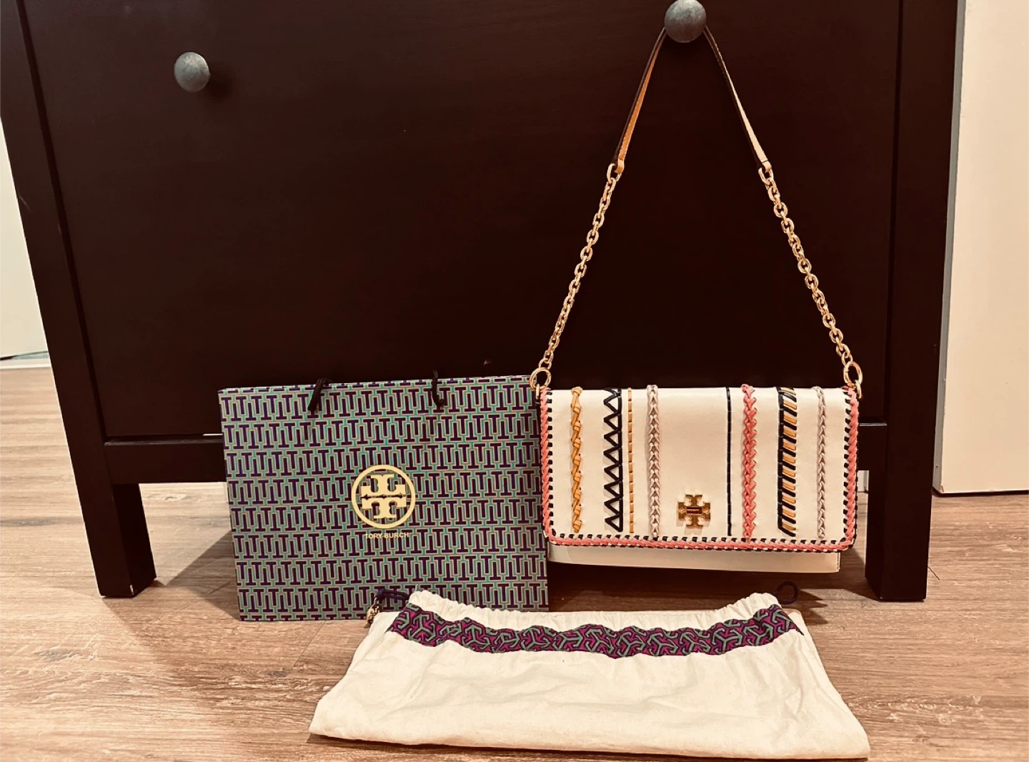 Tory Burch Shoulder Bag, Ivory Colour - photo 2