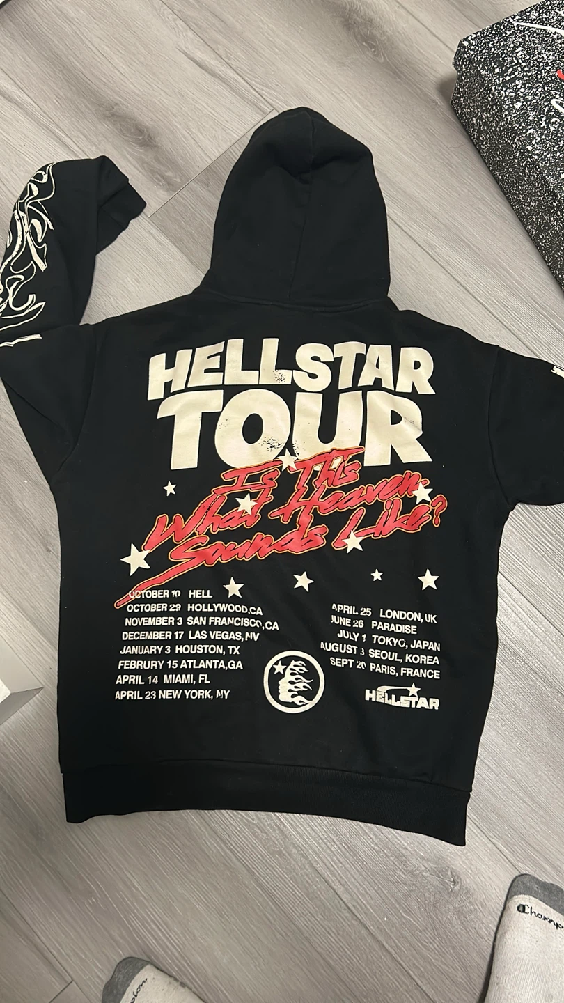 Hellstar Tour Black Hoodie - photo 2