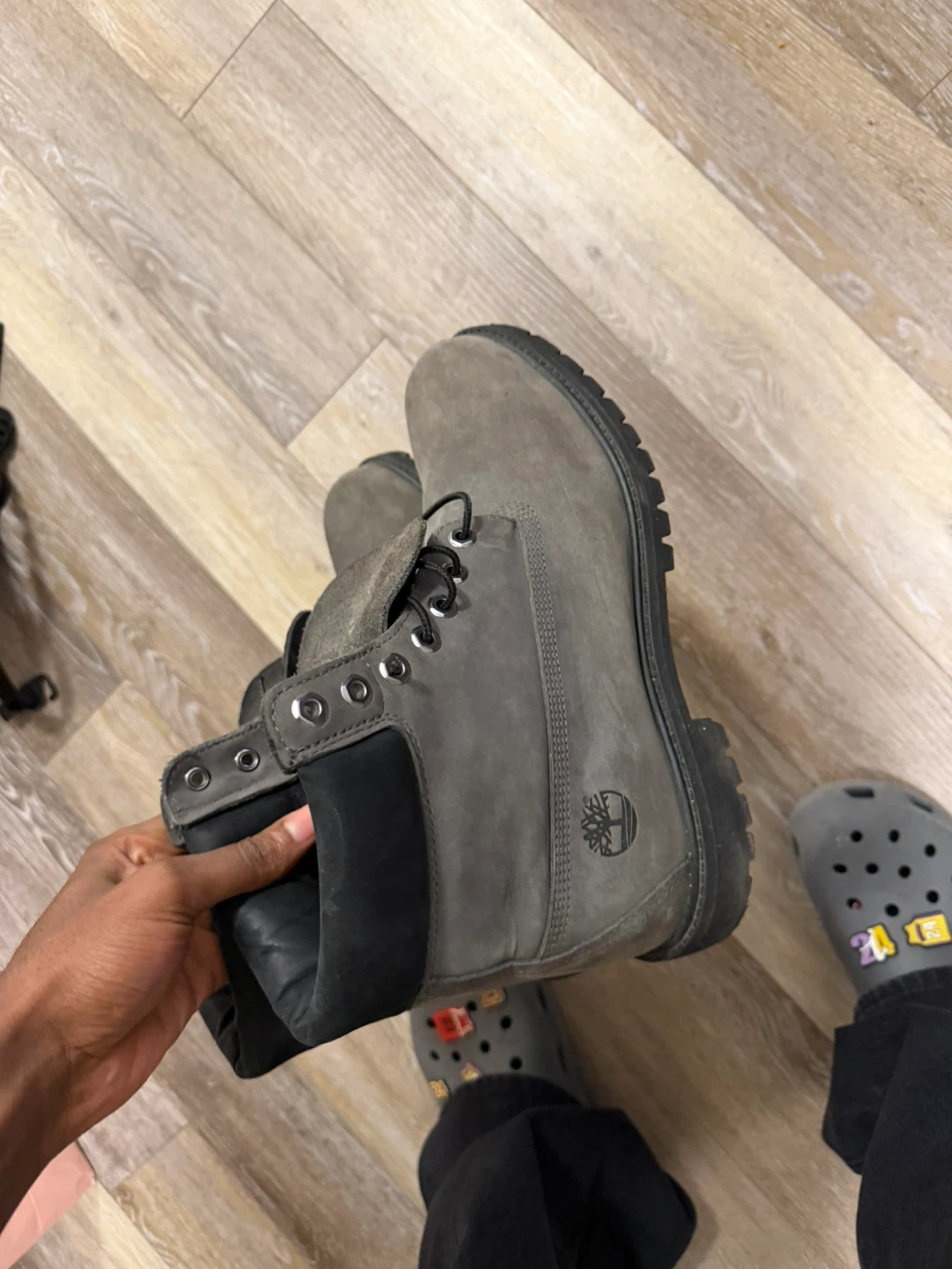 Timberland Grey Boots - photo 2