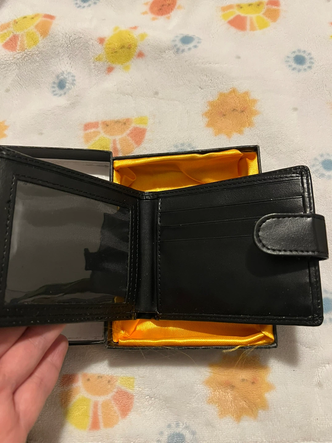 FC Barcelona Black Leather Wallet - New in Box! - photo 3