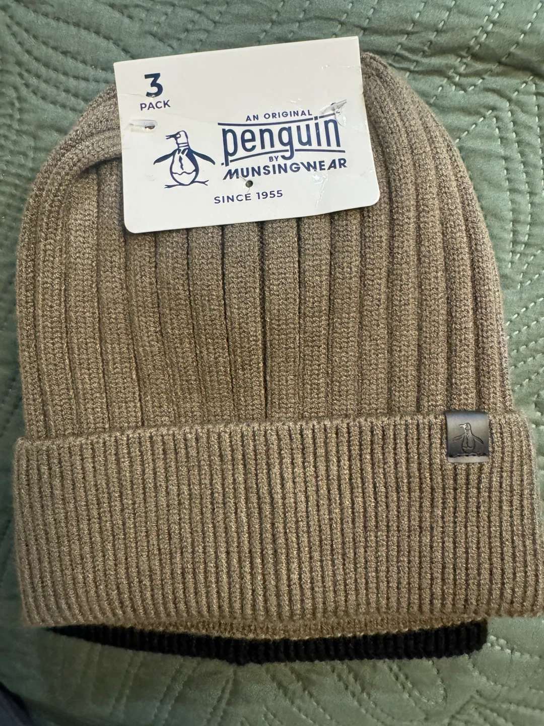 New Original Penguin 3-Pack Beanies