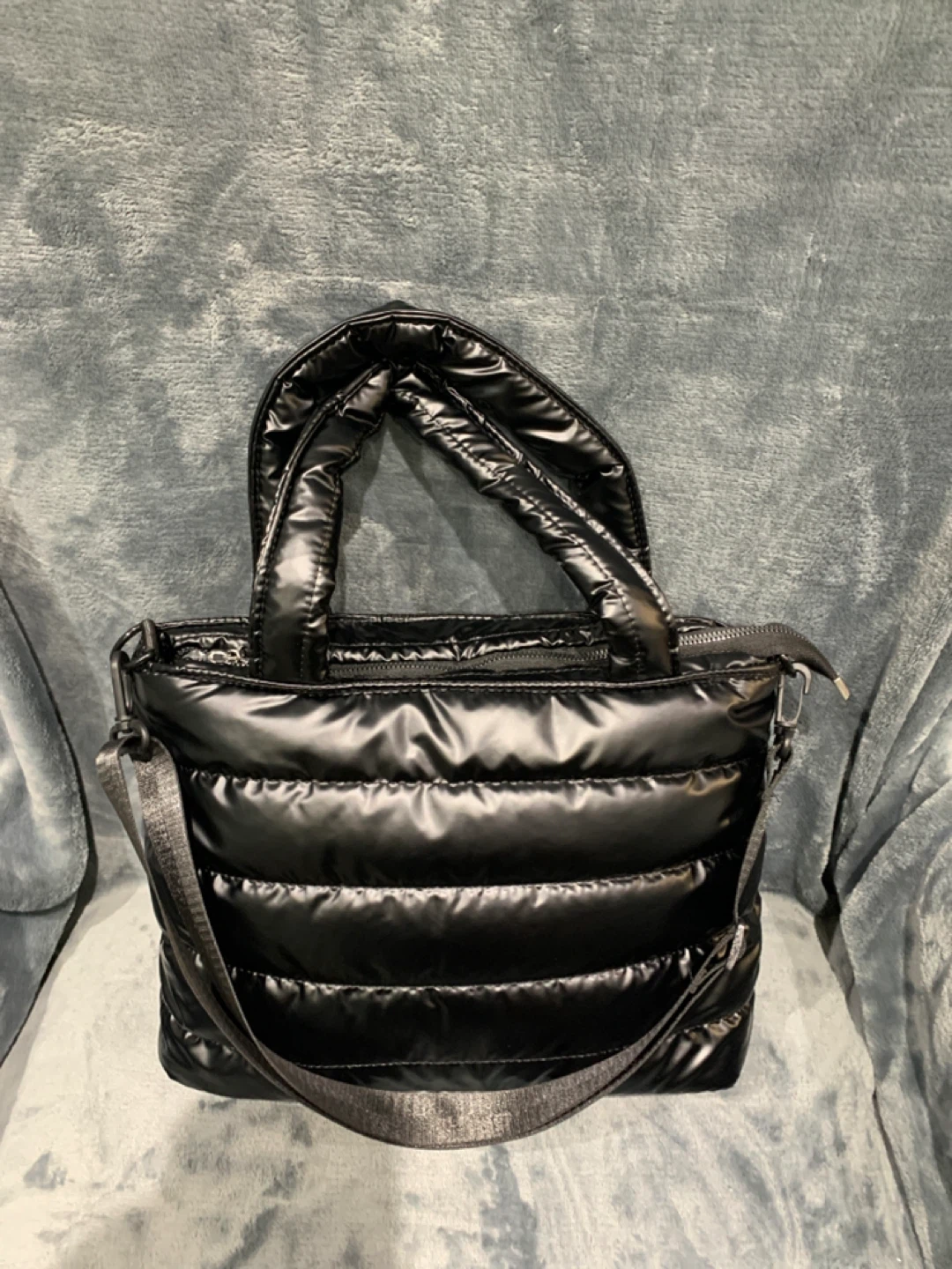 Black Padded Tote