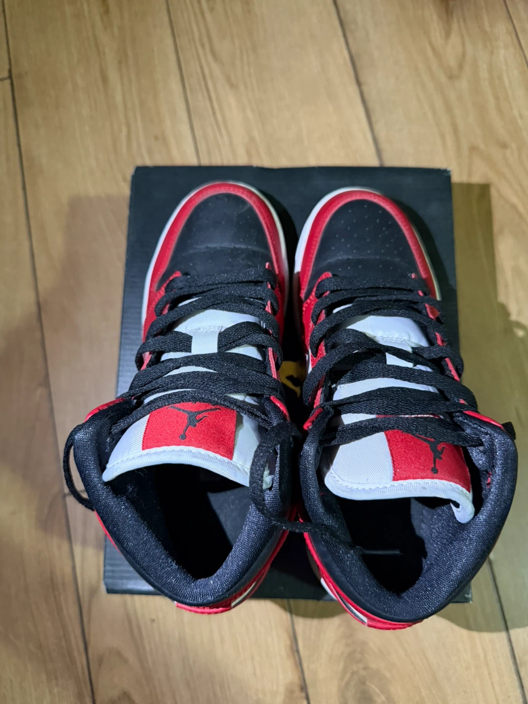 Air Jordan 1 Low Red/Black Shoes - photo 2
