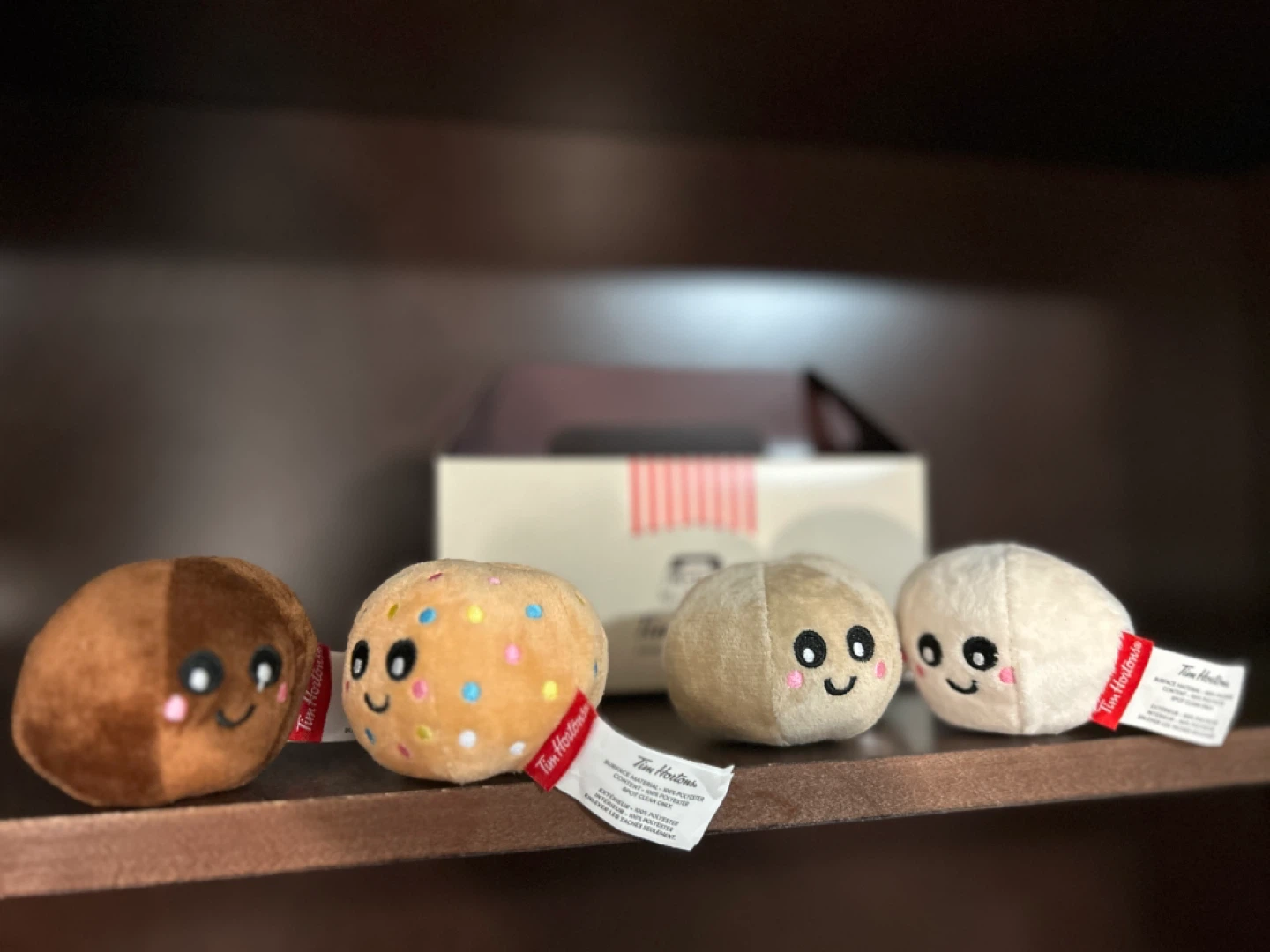 Tim Hortons Plush Timbits Set - New in Box!