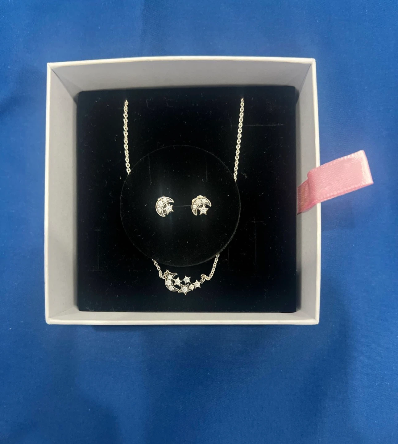 Moon & stars jewellery set