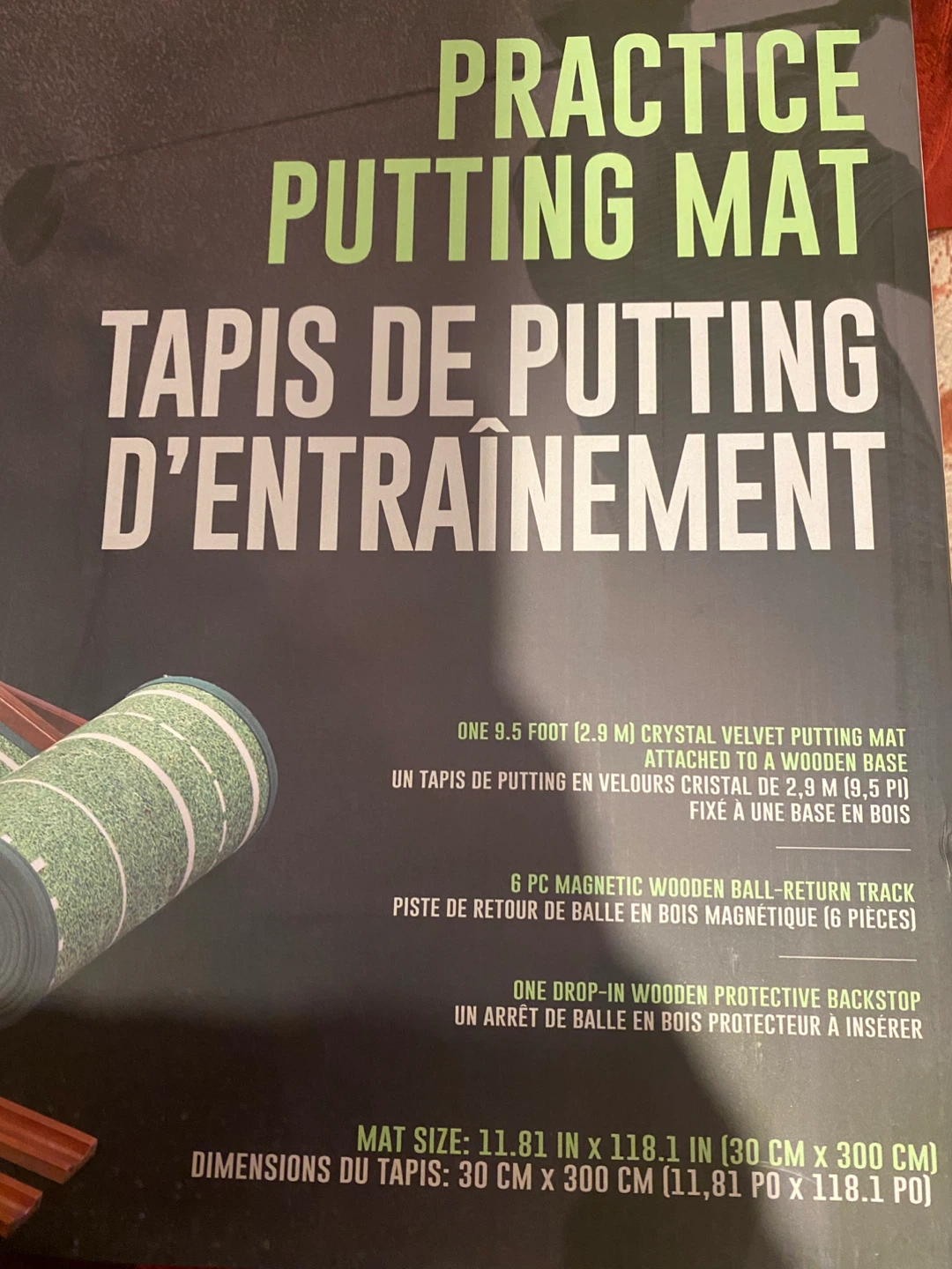 Palladium Golf Practice Putting Mat - New in Box! - photo 2