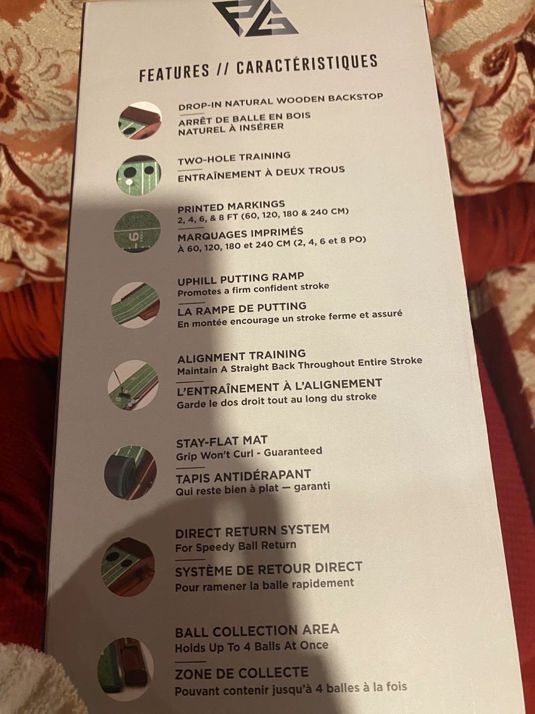 Palladium Golf Practice Putting Mat - New in Box! - photo 3