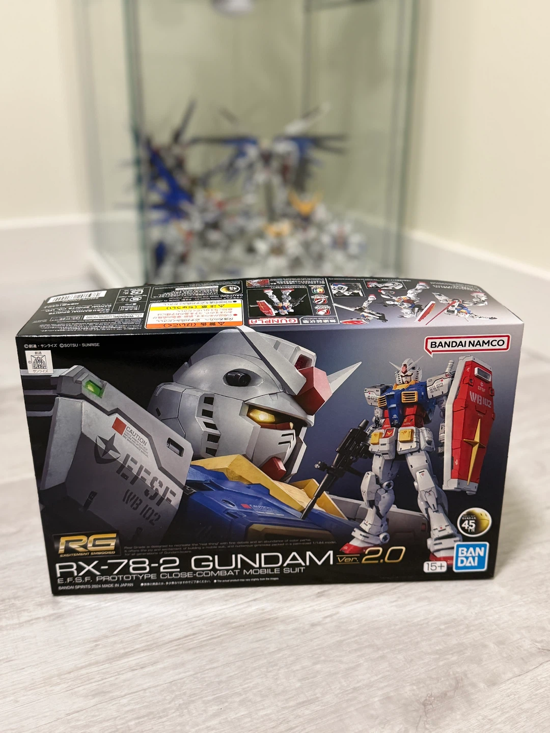 Bandai RG RX-78-2 Gundam Ver. 2.0 - New in Box!