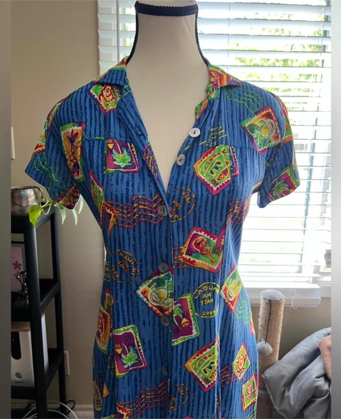 Vintage Blue Laguna Dress - photo 4