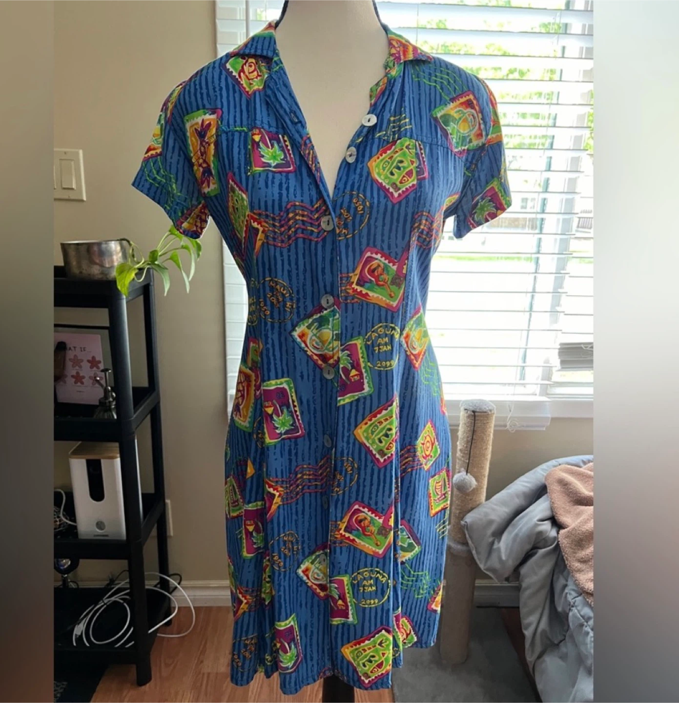Vintage Blue Laguna Dress - photo 2