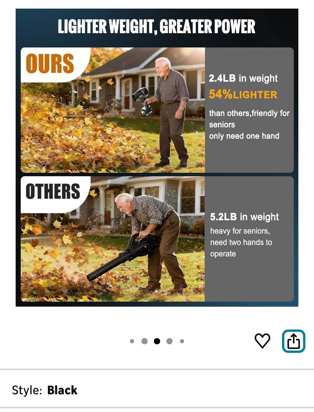 Brand New Cordless Leaf Blower - photo 4