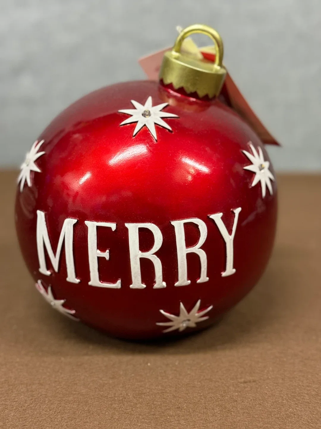 Place & Time LED Outdoor Ornament - Red