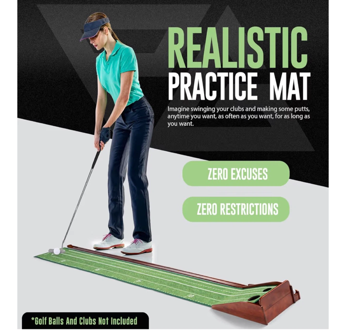 Palladium Golf Practice Putting Mat - New in Box! - photo 5