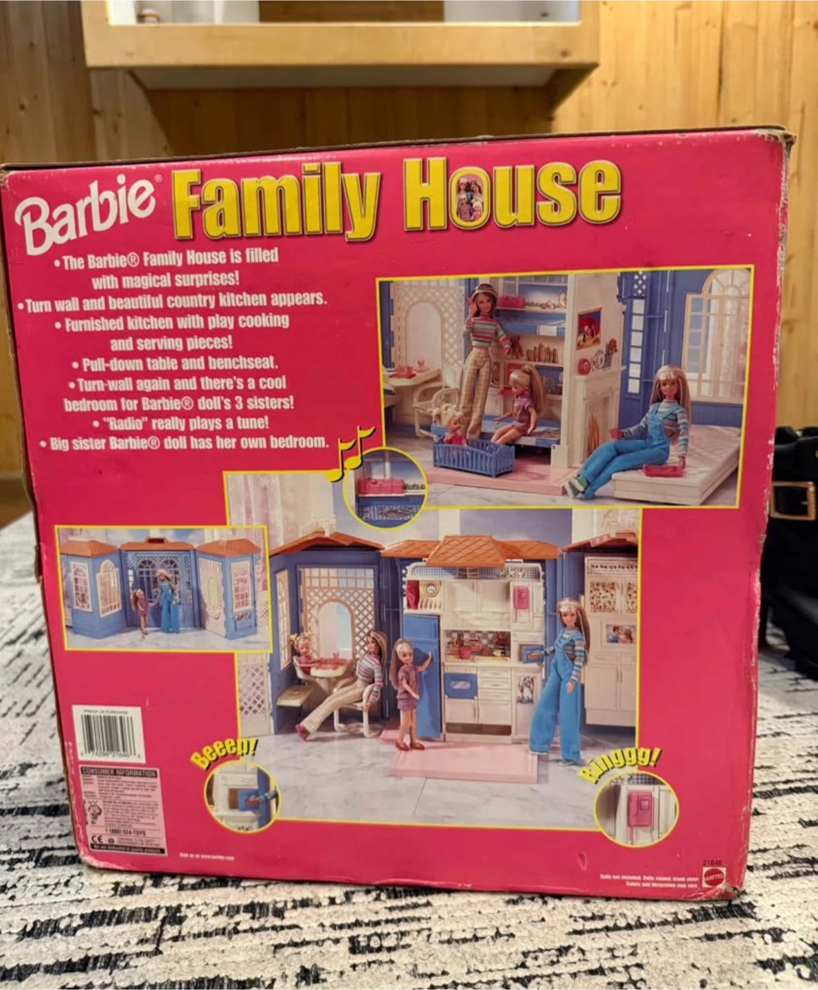 Vintage 1998 Mattel Barbie Family House - photo 2