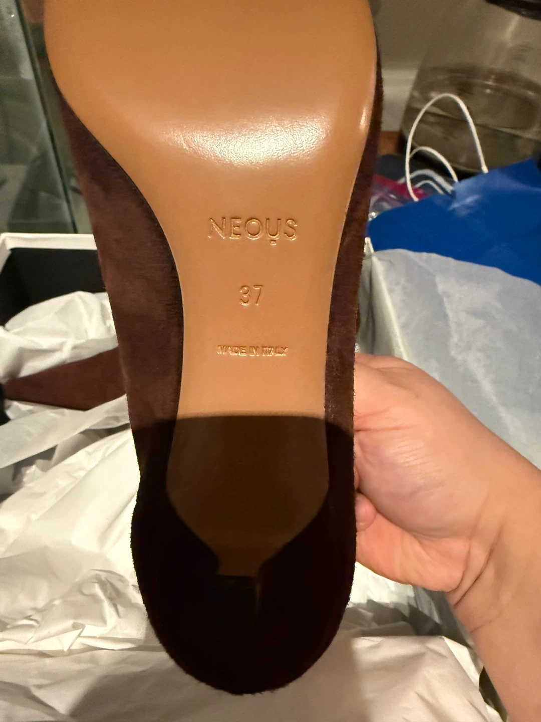 Neous Idra Dark Chocolate Boots - Size 6.5 - photo 4
