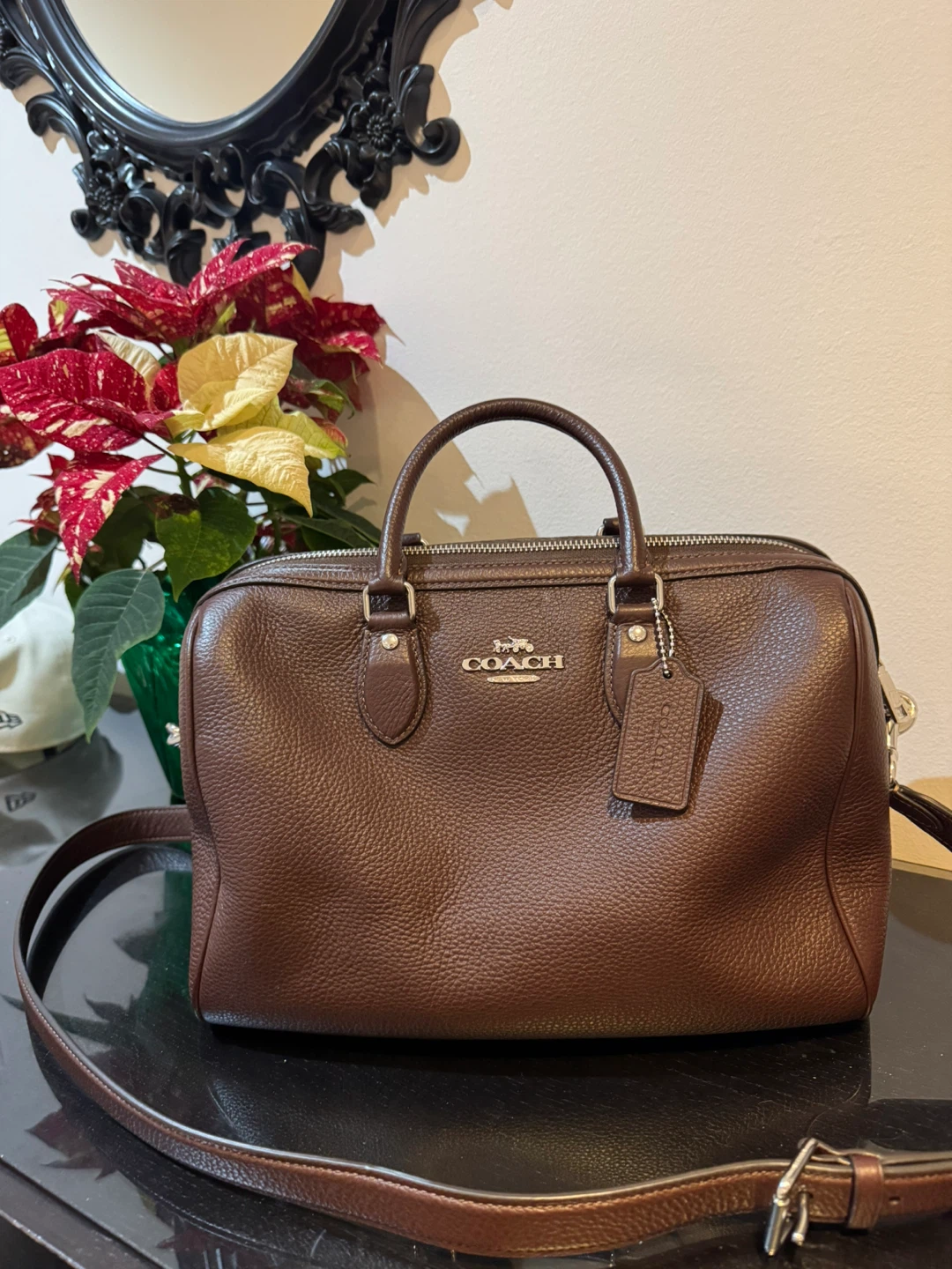 Coach Brown Leather Satchel