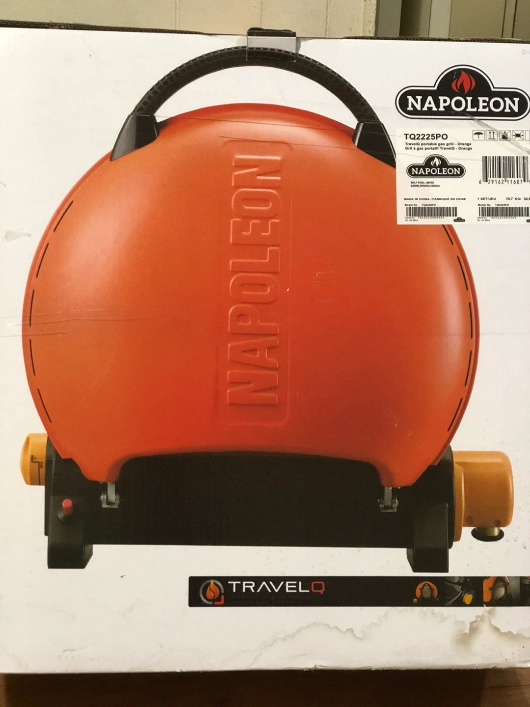 Napoleon TravelQ TQ2225PO Portable Gas Grill