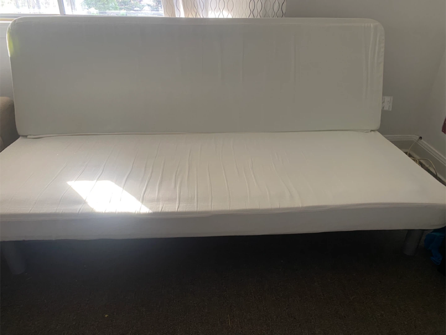 IKEA Lycksele Lövås Sofa Bed - White Cover - photo 2