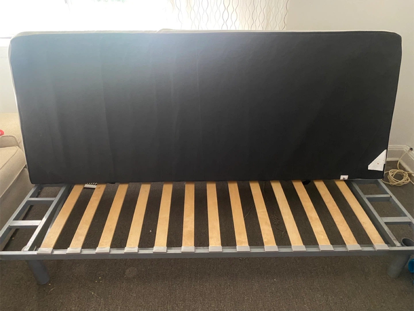 IKEA Lycksele Lövås Sofa Bed - White Cover - photo 4