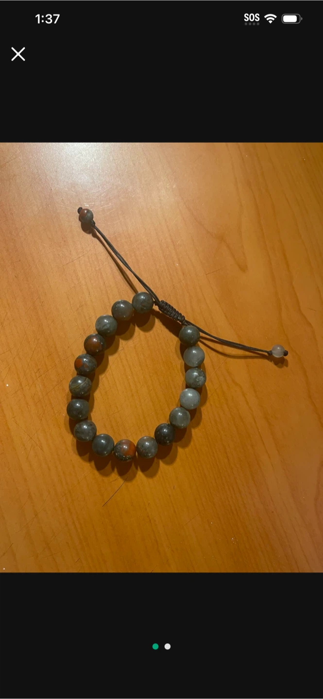 Bloodstone Bracelet - Adjustable