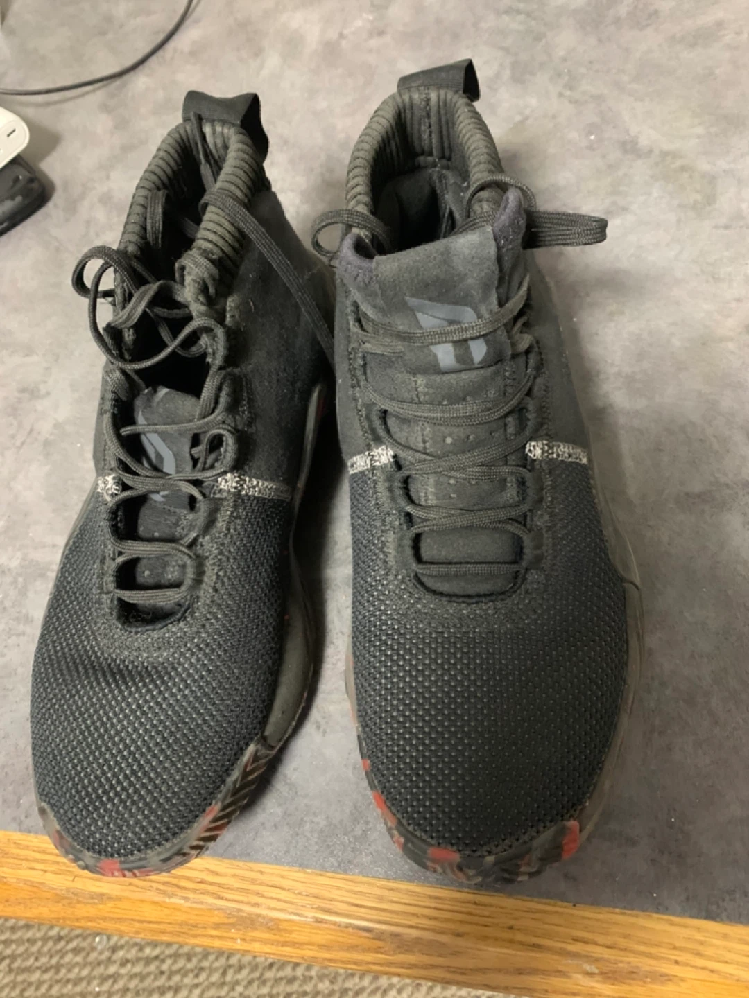 Adidas Dame 5 Basketball Shoes - US 8 Black - photo 4