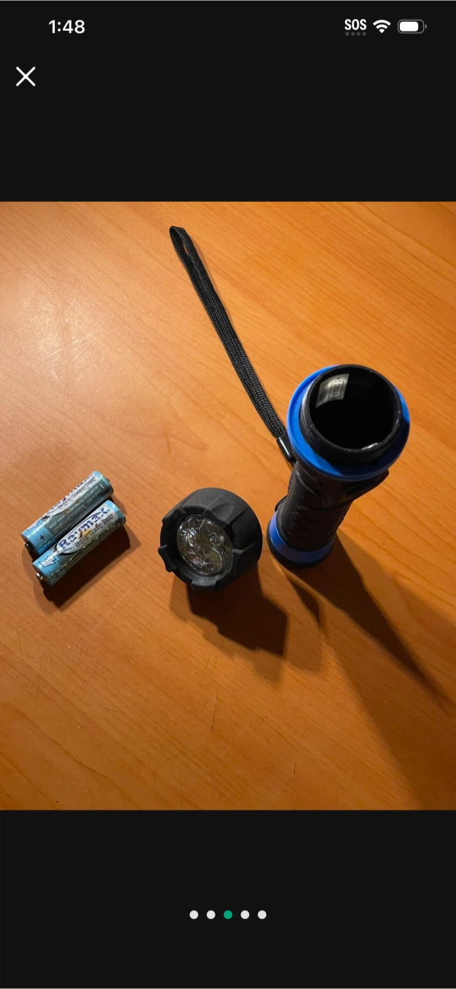 Rugger Black/Blue Flashlight - photo 4