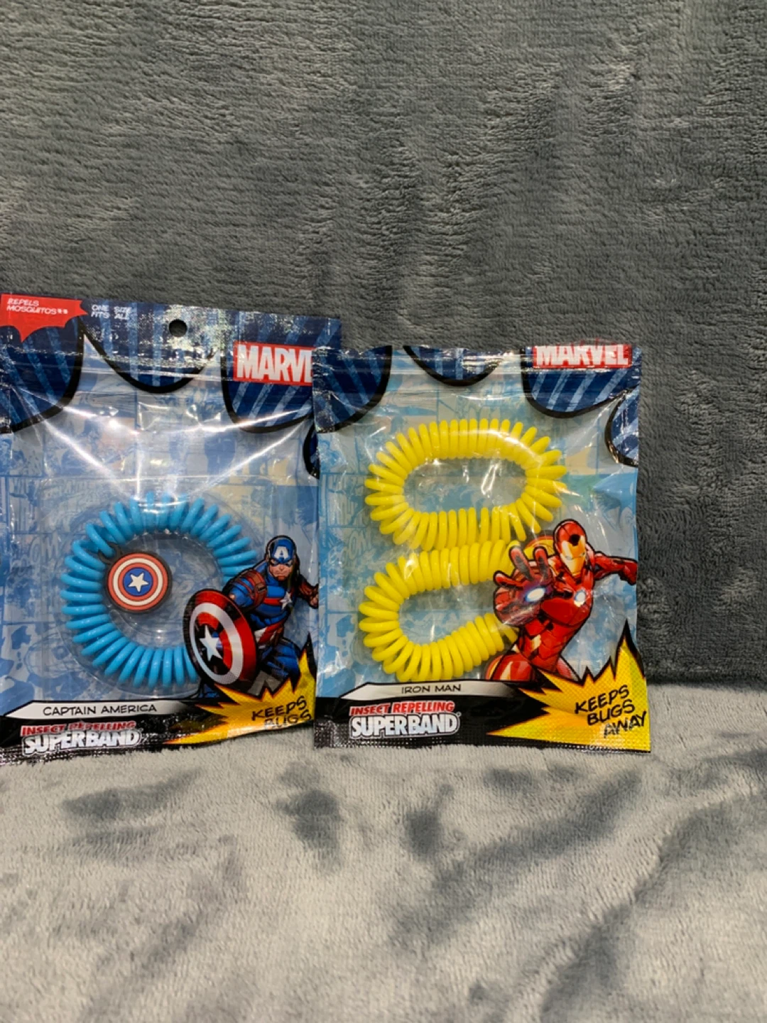 Marvel Insect Repelling Superband - Captain America & Iron Man