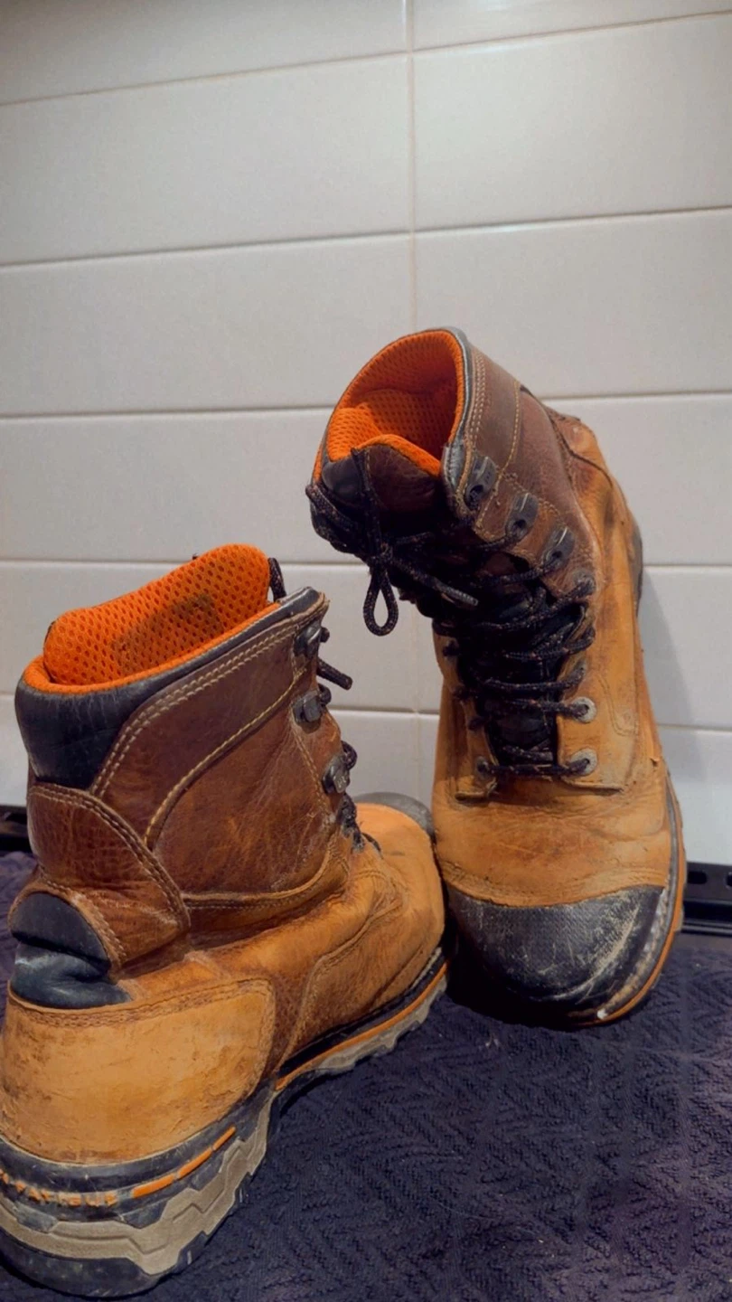 Timberland Brown Leather Waterproof Work Boots - photo 3