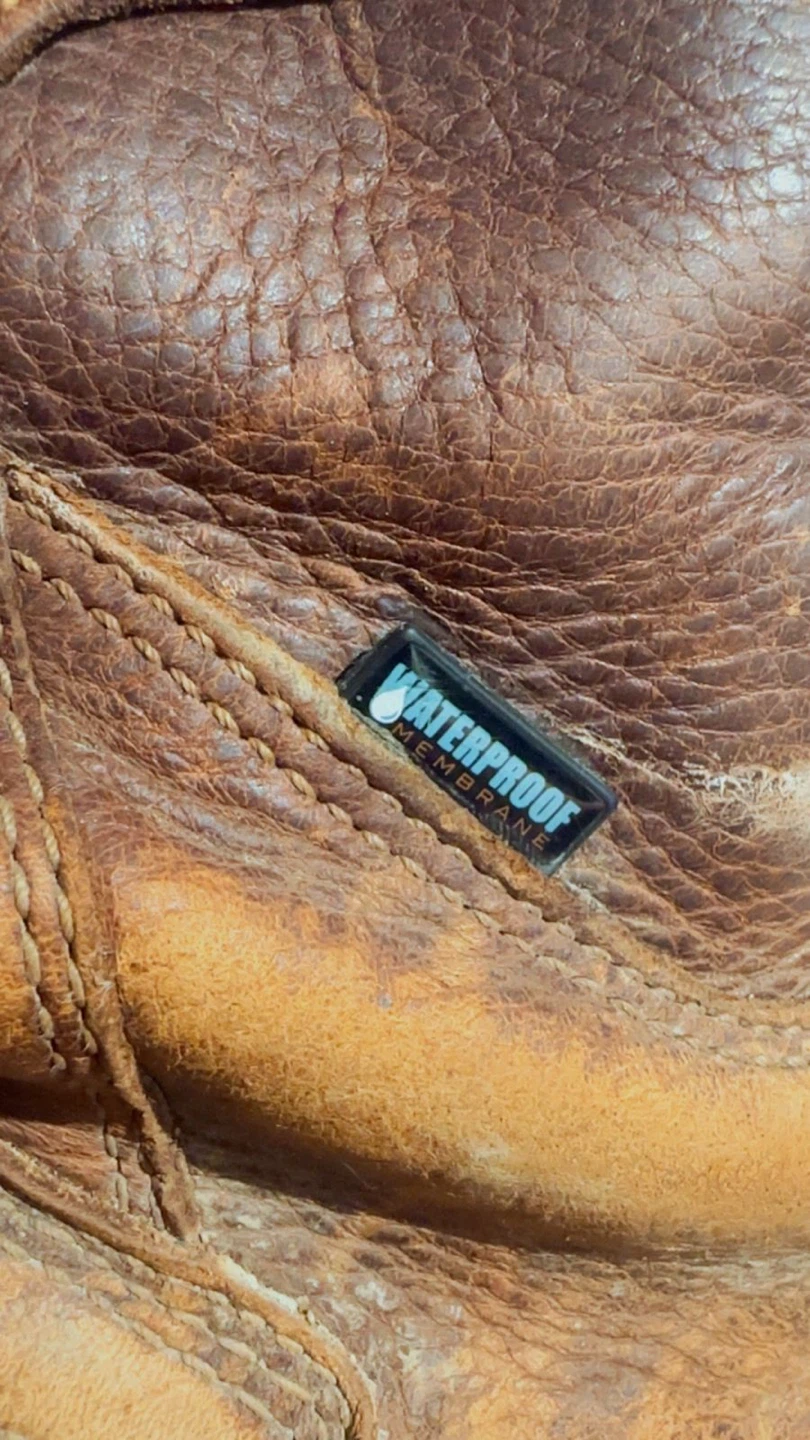 Timberland Brown Leather Waterproof Work Boots - photo 2