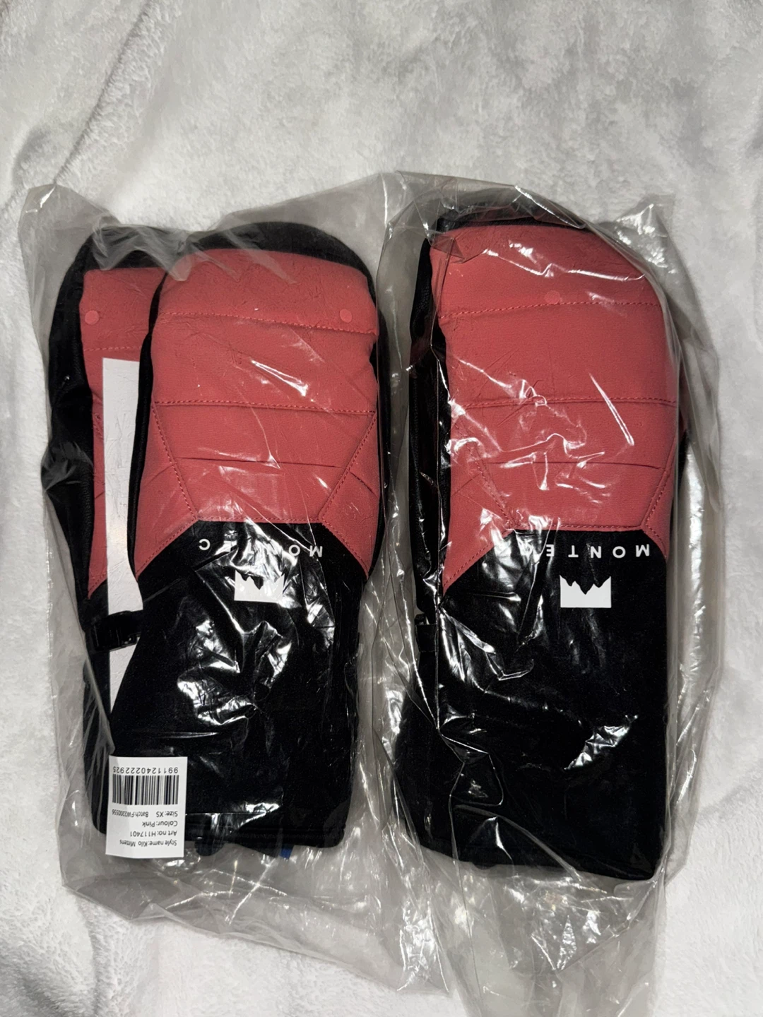 New Montec Kilo Mittens - Pink, XS, S