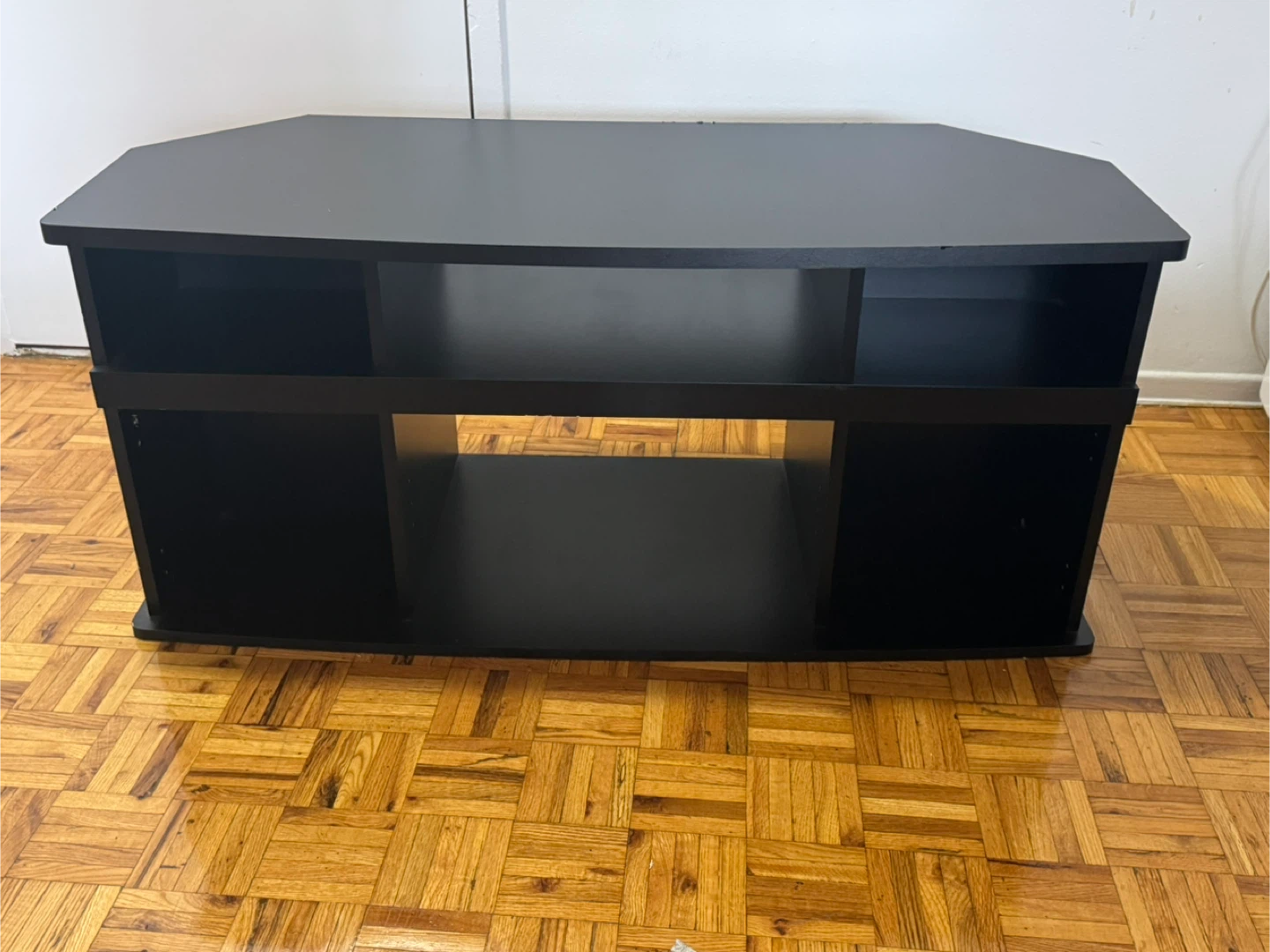 Black TV Stand with Storage