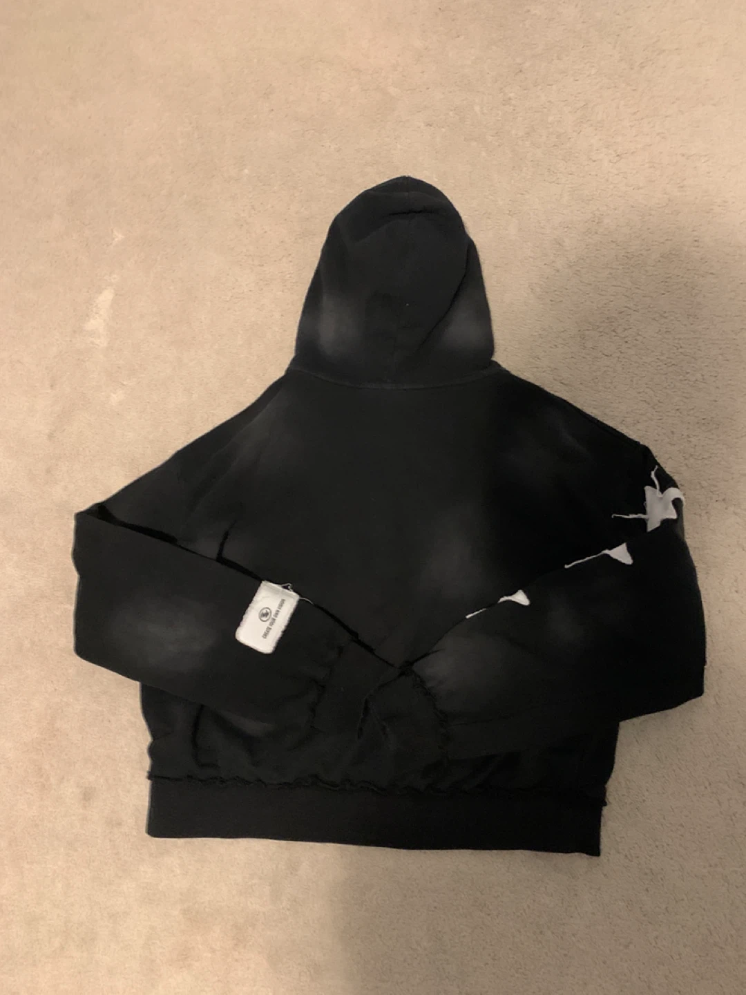 Timeloopvisonz Black Zip-up Hoodie - photo 2