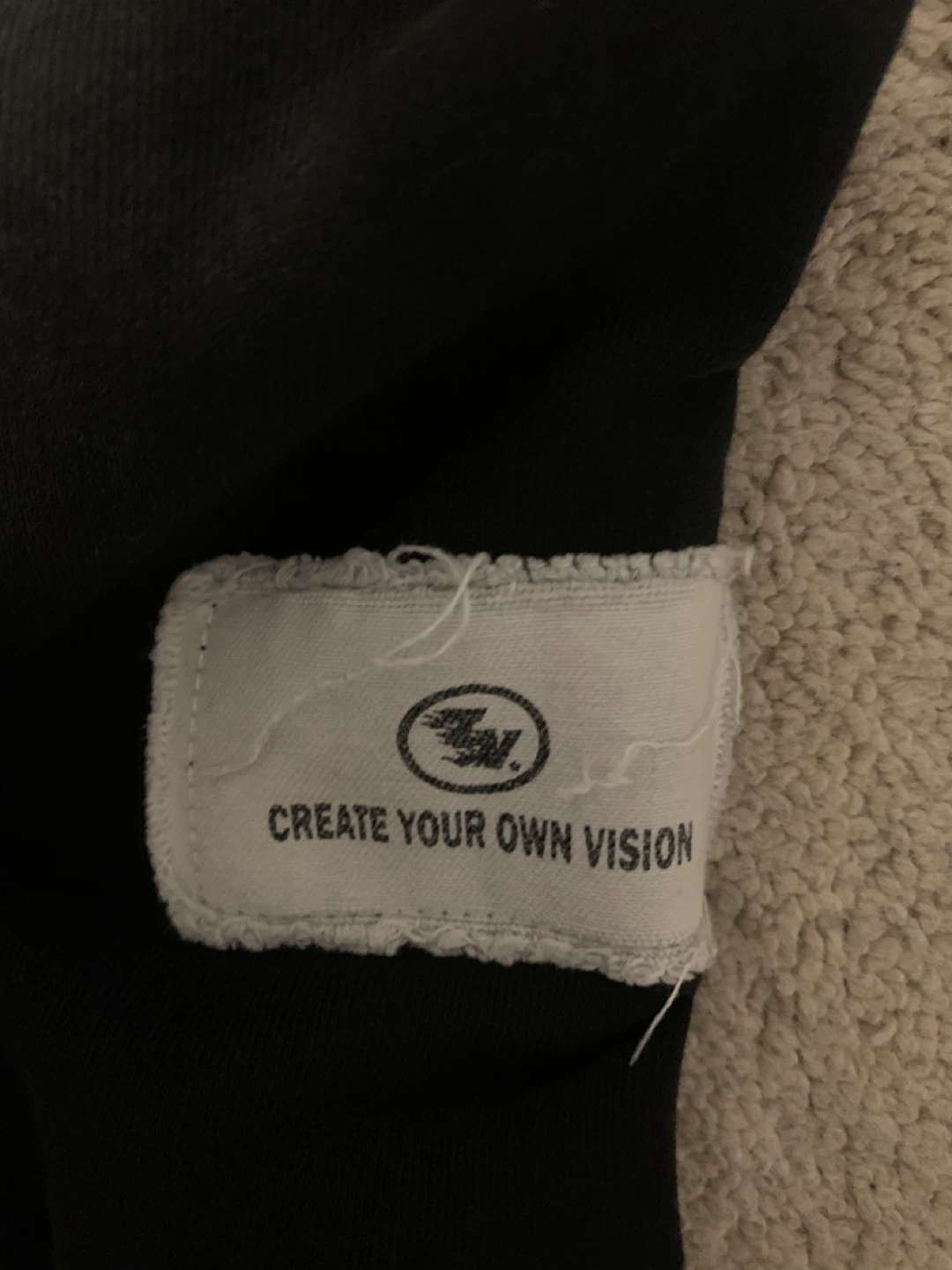 Timeloopvisonz Black Zip-up Hoodie - photo 4