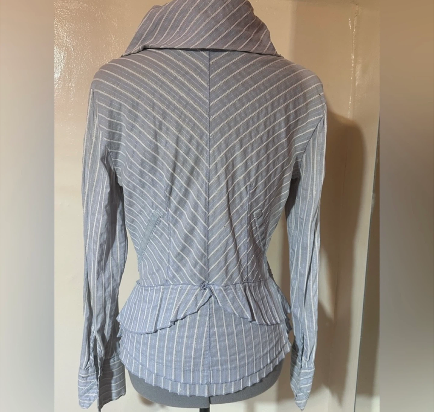 Ella Cavaletti Striped Blazer - Size M - photo 2