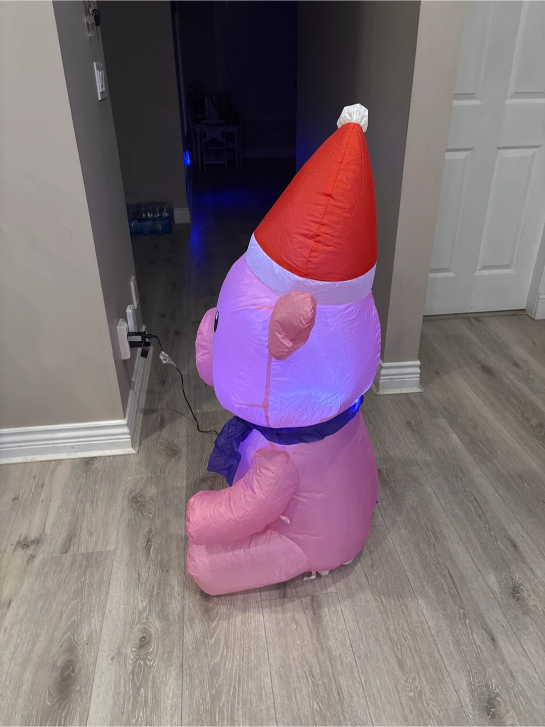 Inflatable Christmas Pig Decoration - photo 4
