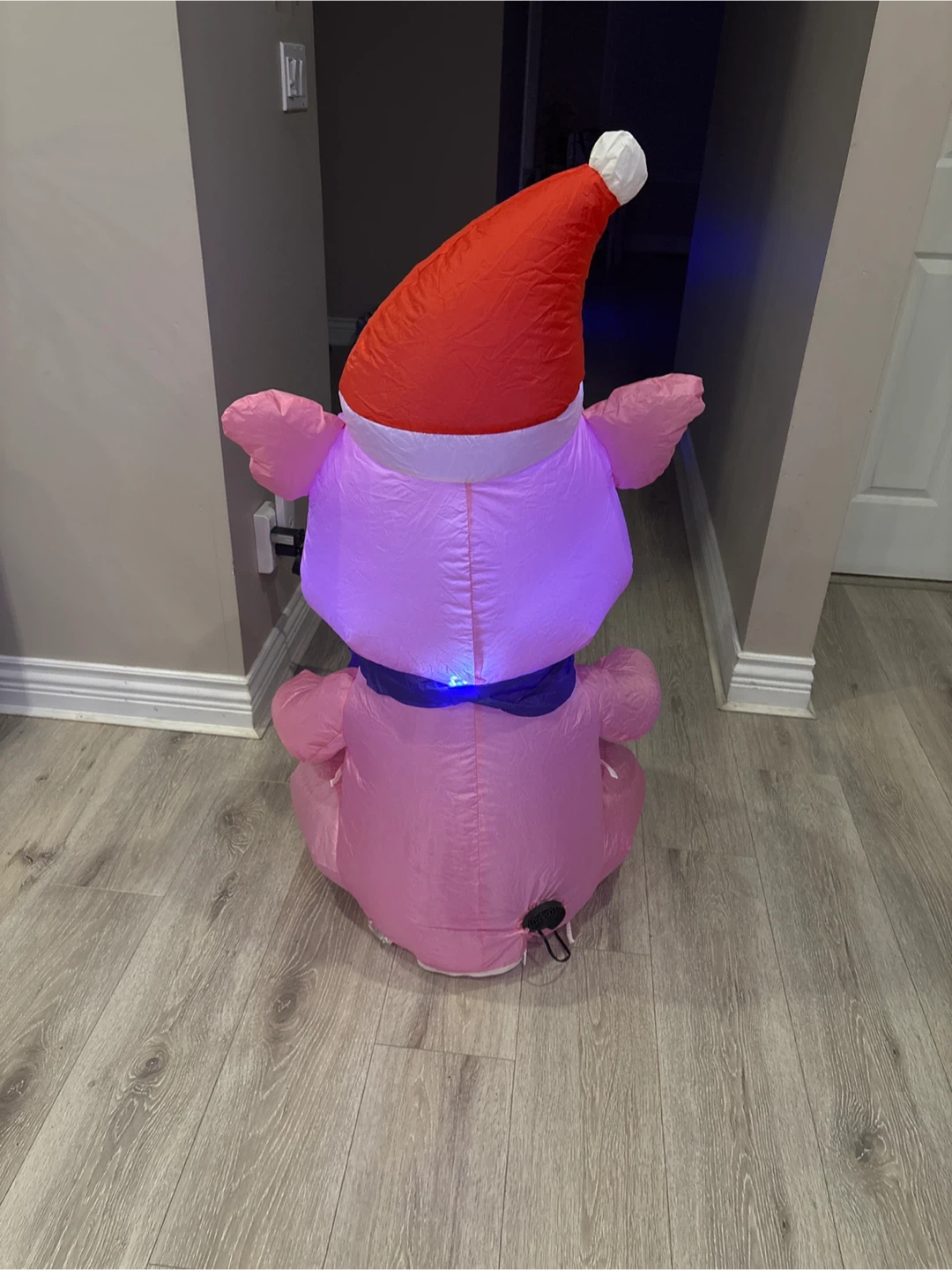 Inflatable Christmas Pig Decoration - photo 3