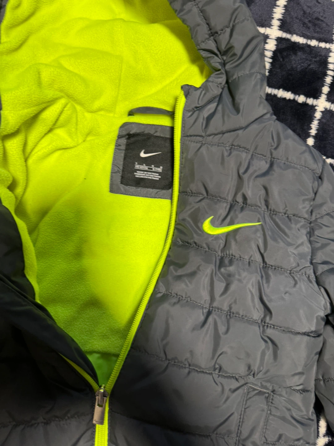 Nike Kids' Puffer Jacket, Size 6-7 Years - photo 3