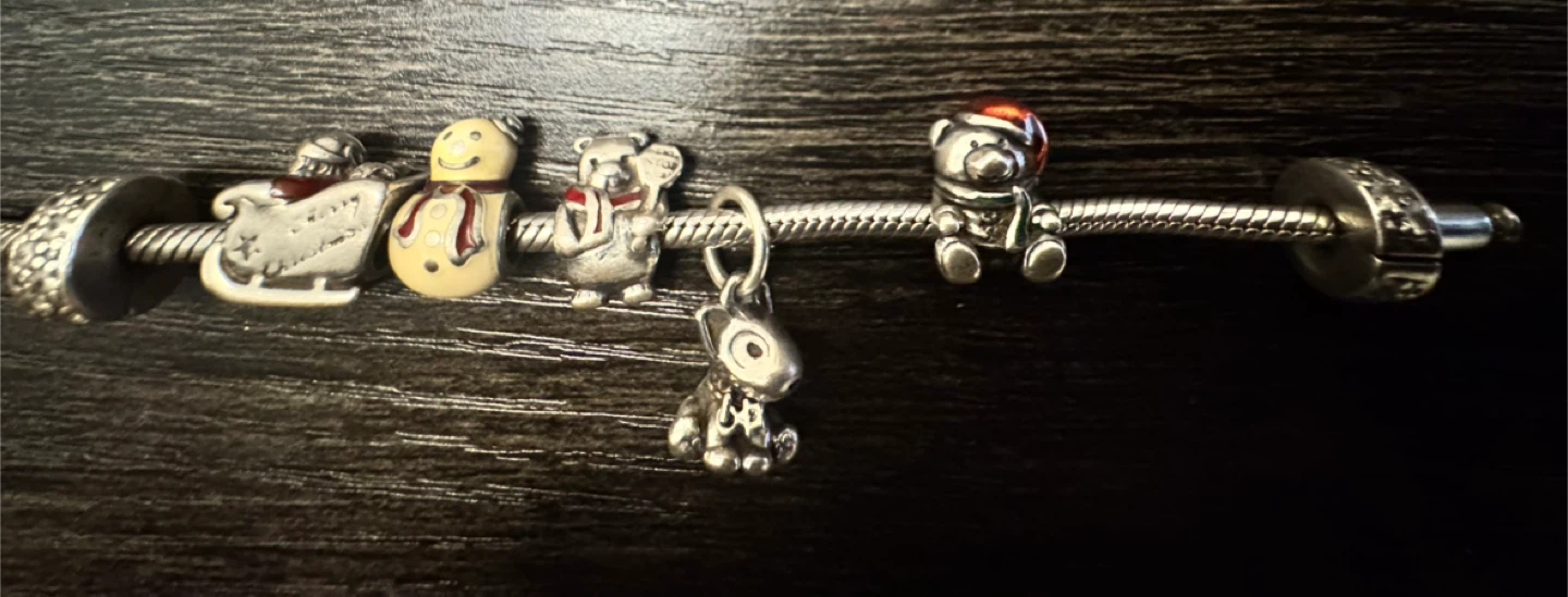 Pandora Charm Bracelet with Holiday Charms - photo 2