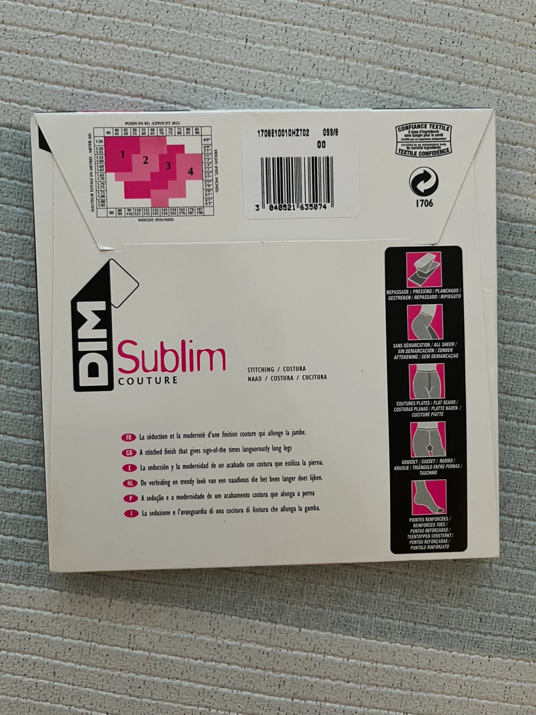 DIM Sublim Couture Tights - Size 00 - photo 2