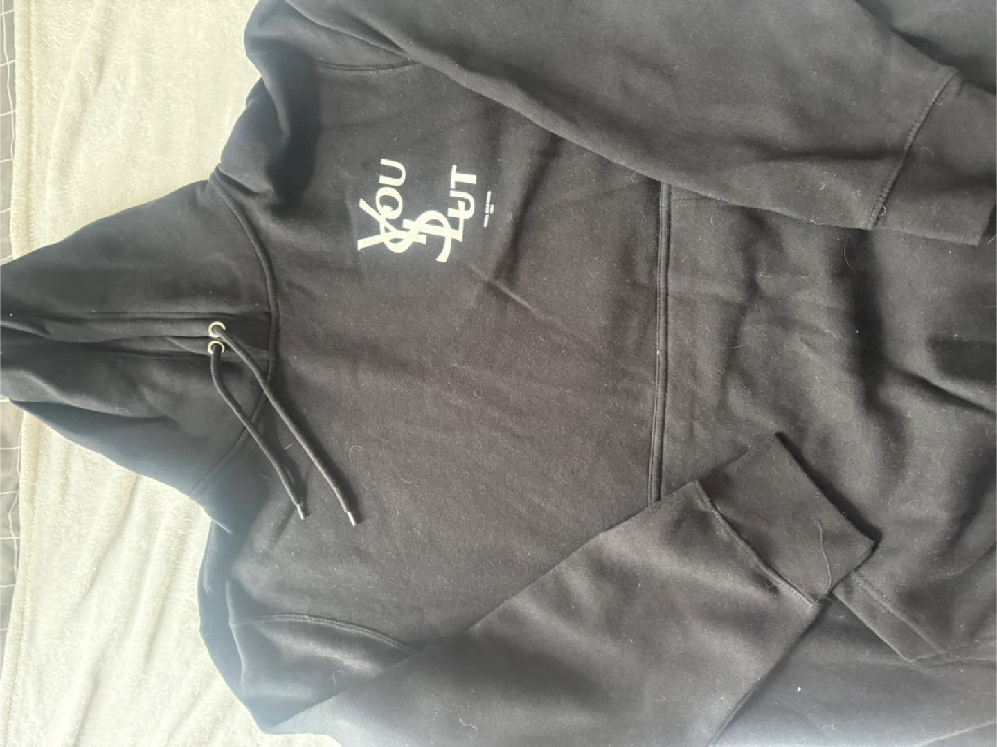 Kirill Was Here 'You $lut' Black Hoodie - XL