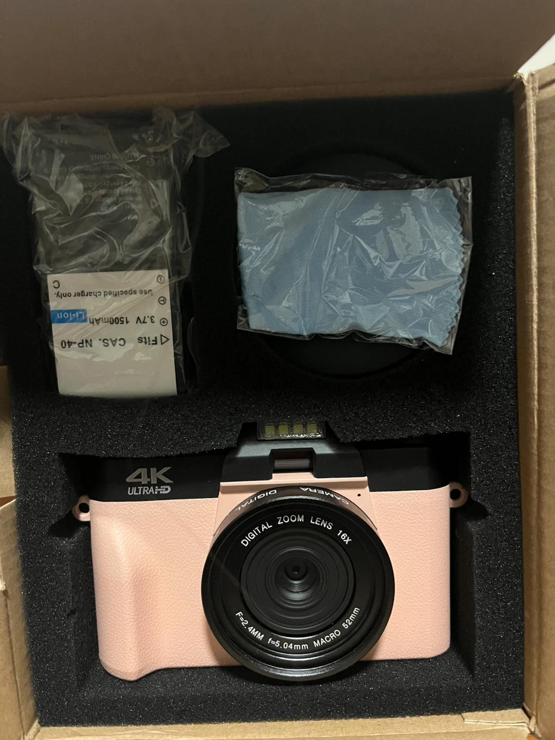 4K Ultra HD Digital Camera - New in Box - photo 2