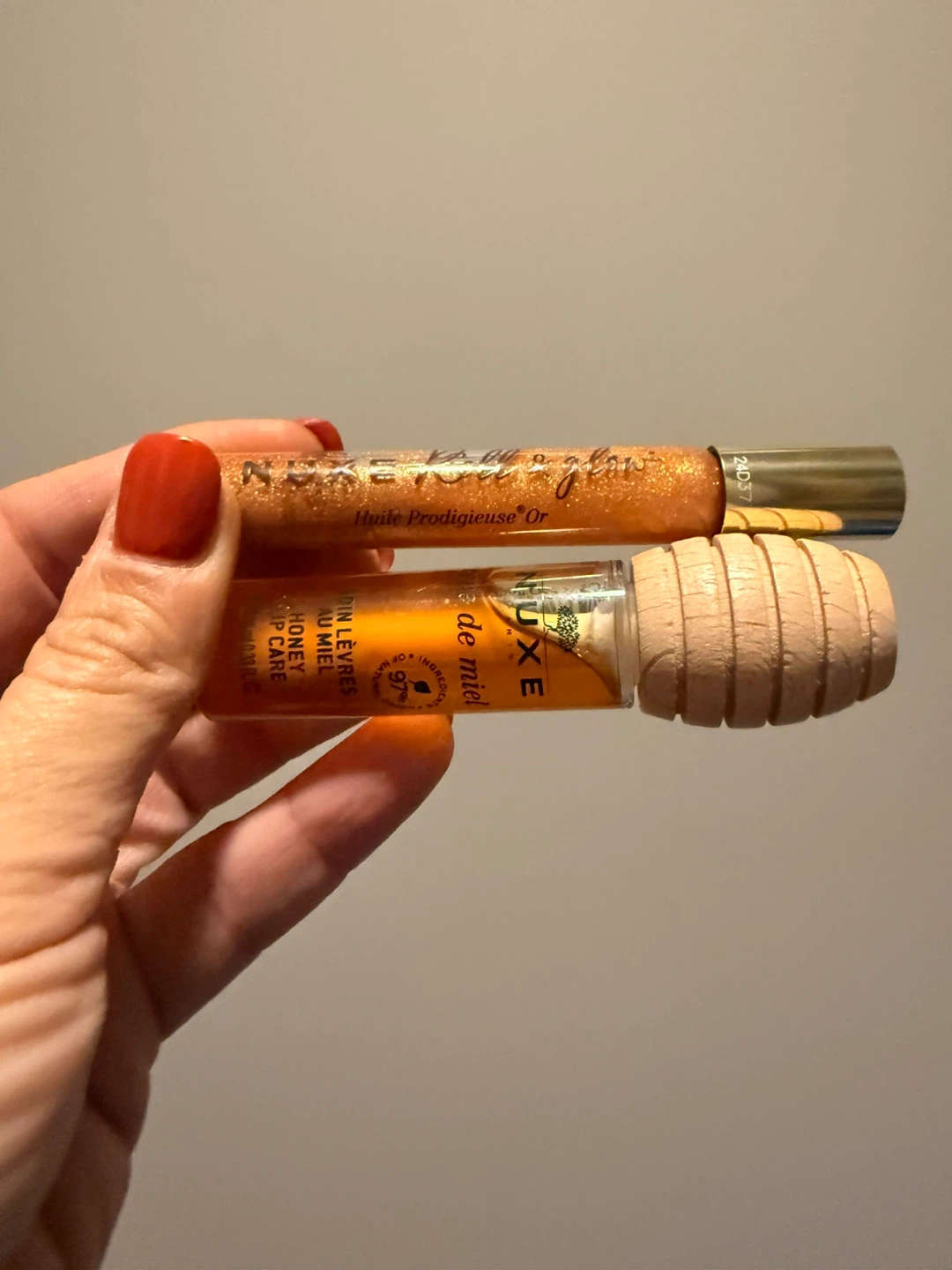 Nuxe Reve de Miel Honey Lip Care & Huile Prodigieuse Or