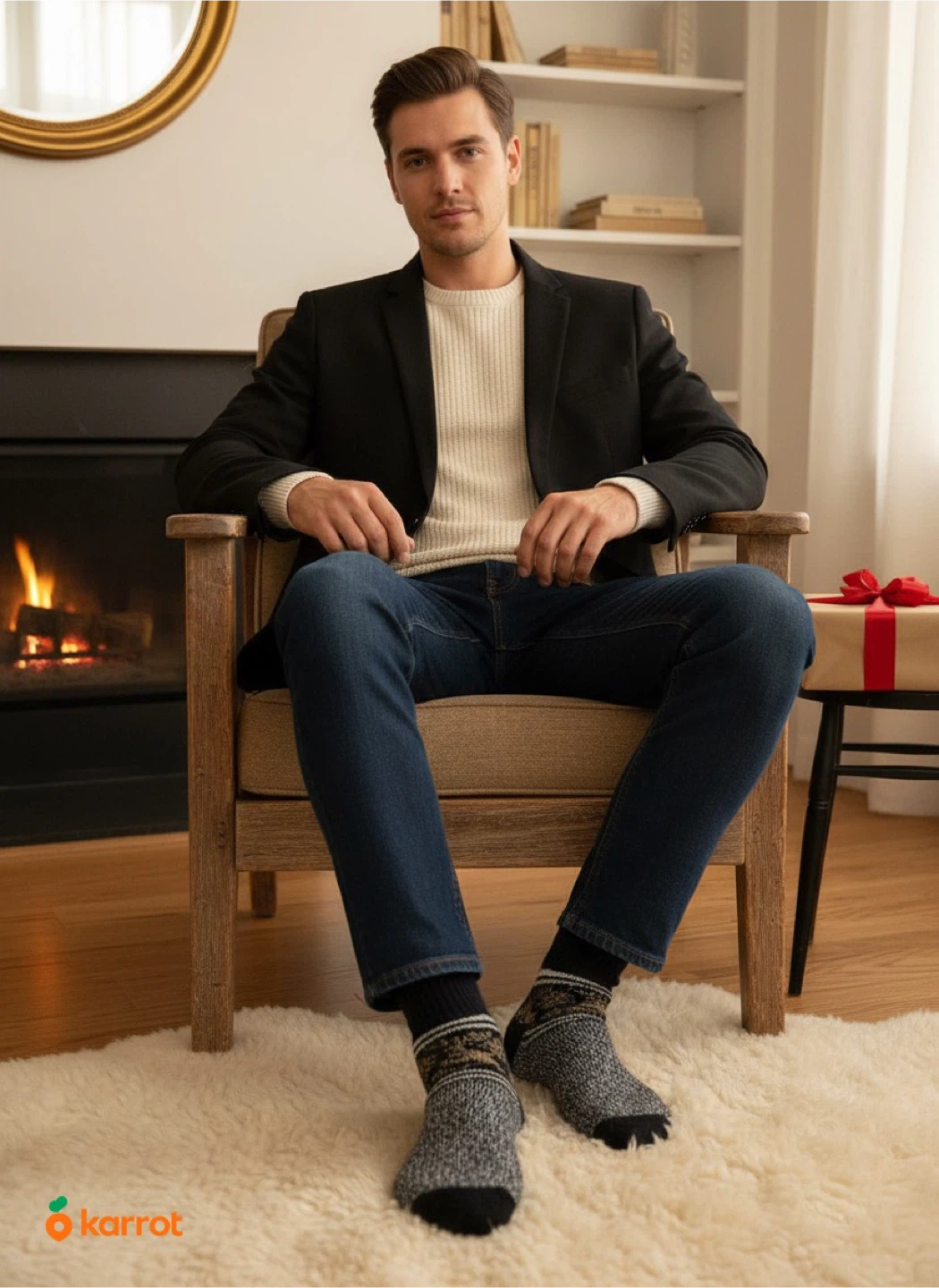 Ben Sherman Wool Blend Socks - 2 Pairs - photo 4