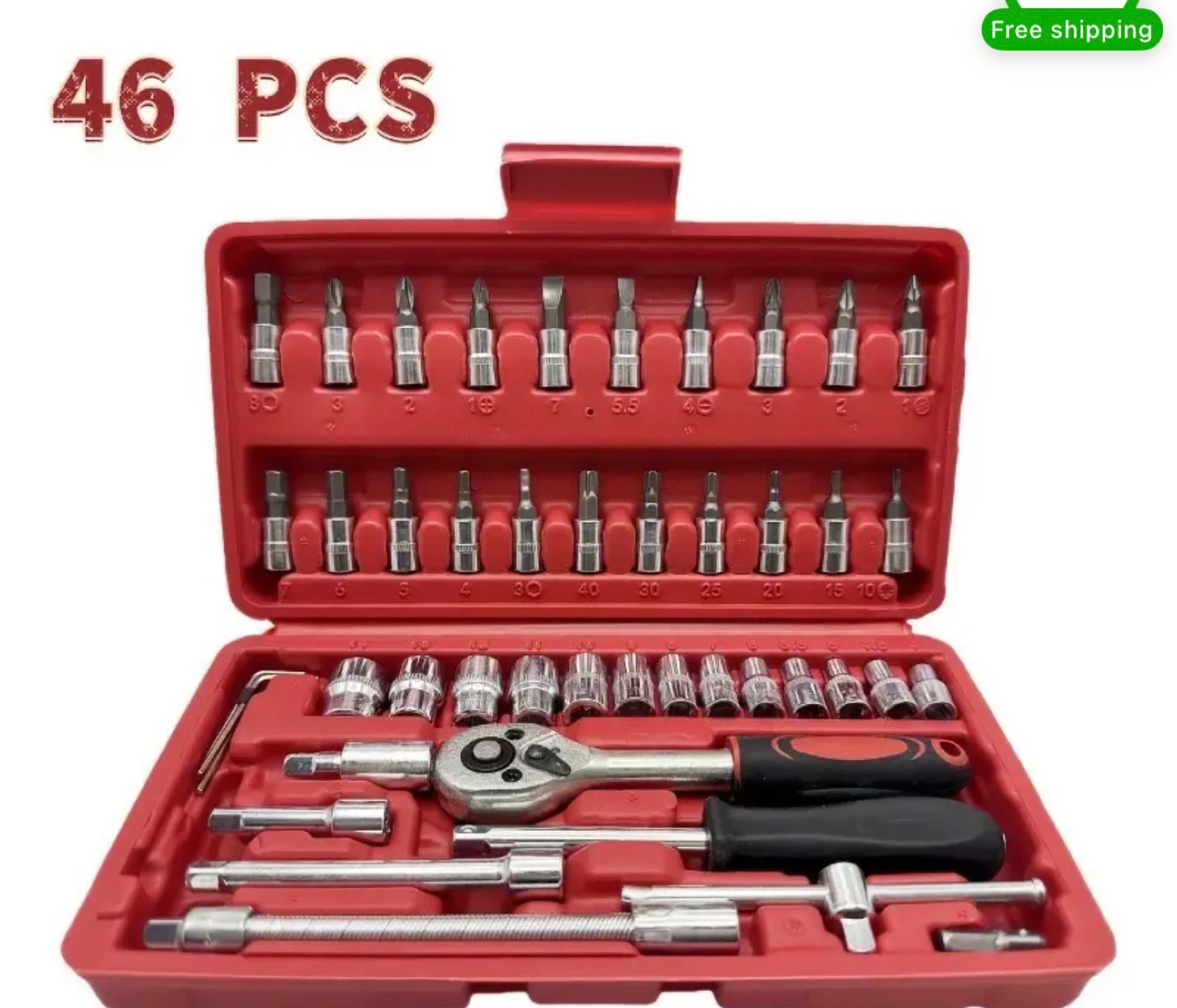 46-Piece Socket Wrench Set - photo 3