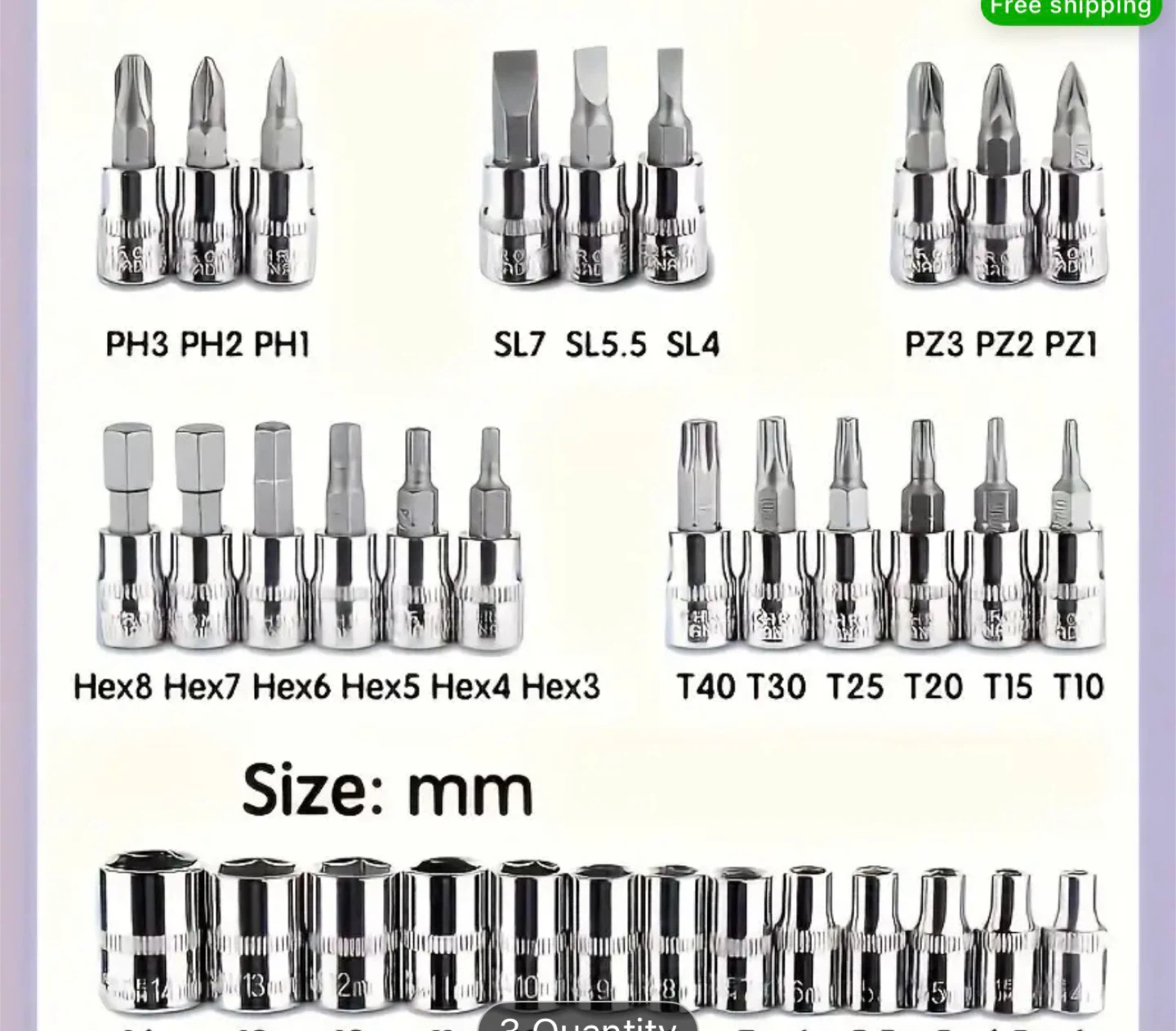 46-Piece Socket Wrench Set - photo 4