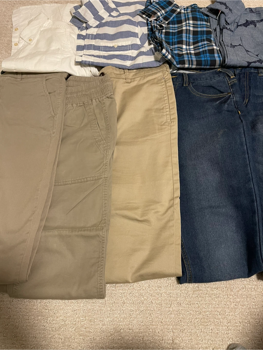 Boys jeans and shirts bundle - photo 5