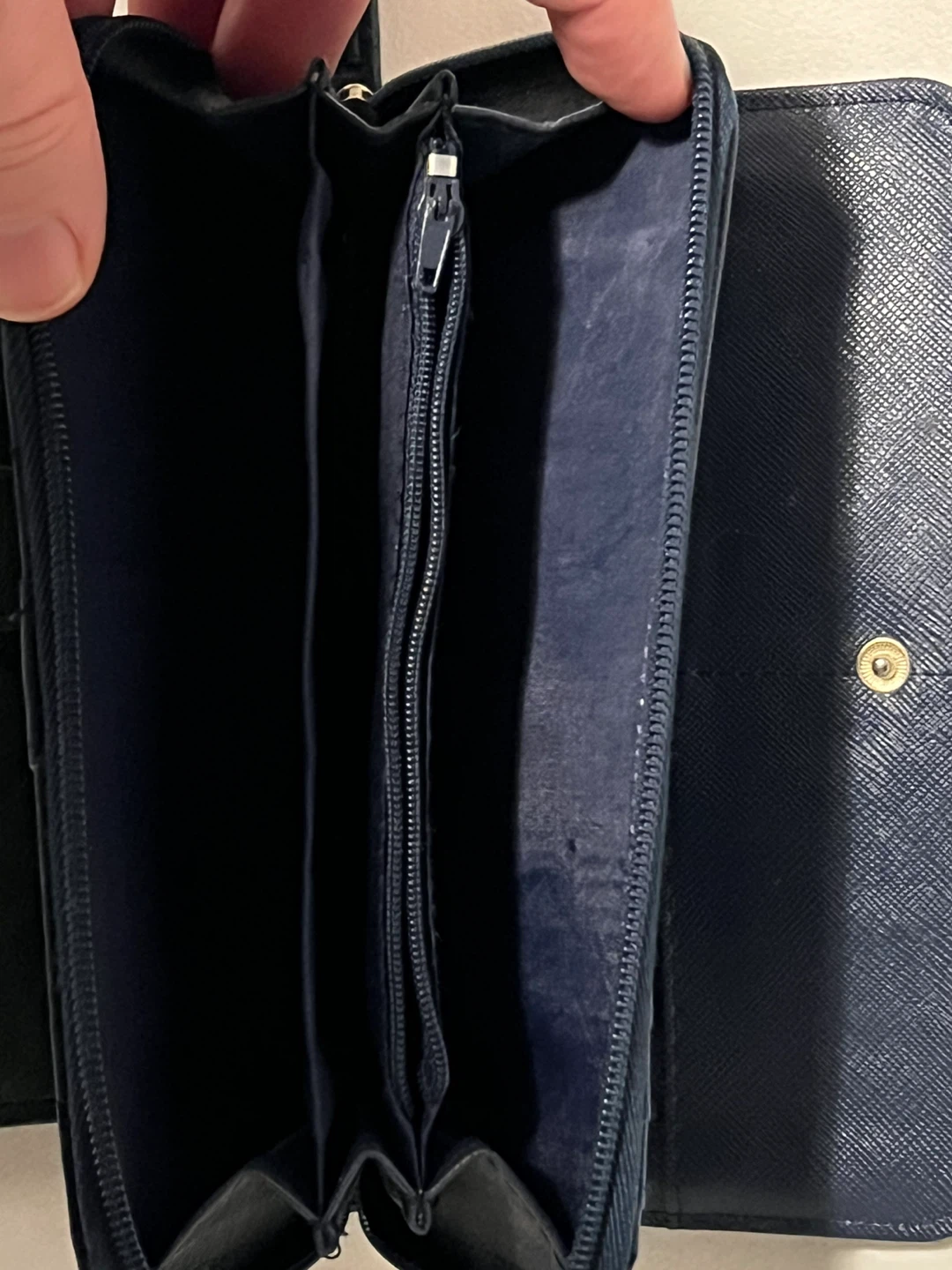 Italian Leather Wallets - Blue & Green - photo 3