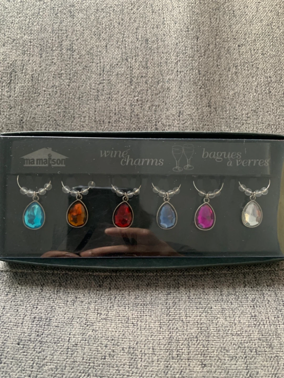 Wine Charms & Crystal Wine Glasses - photo 3