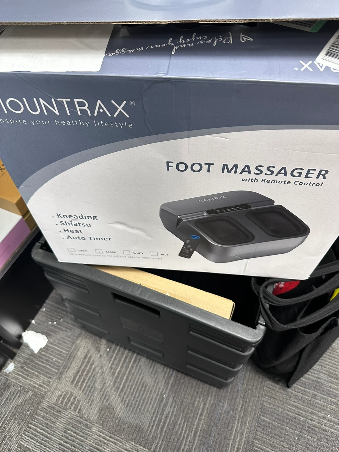 Mountrax Shiatsu Foot Massager -  New! - photo 3