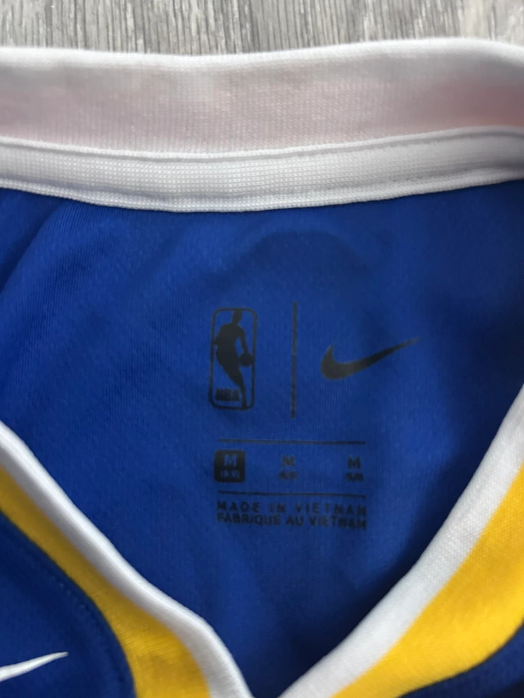 Kids Nike Golden State Warriors Curry 30 Jersey, Size M - photo 5